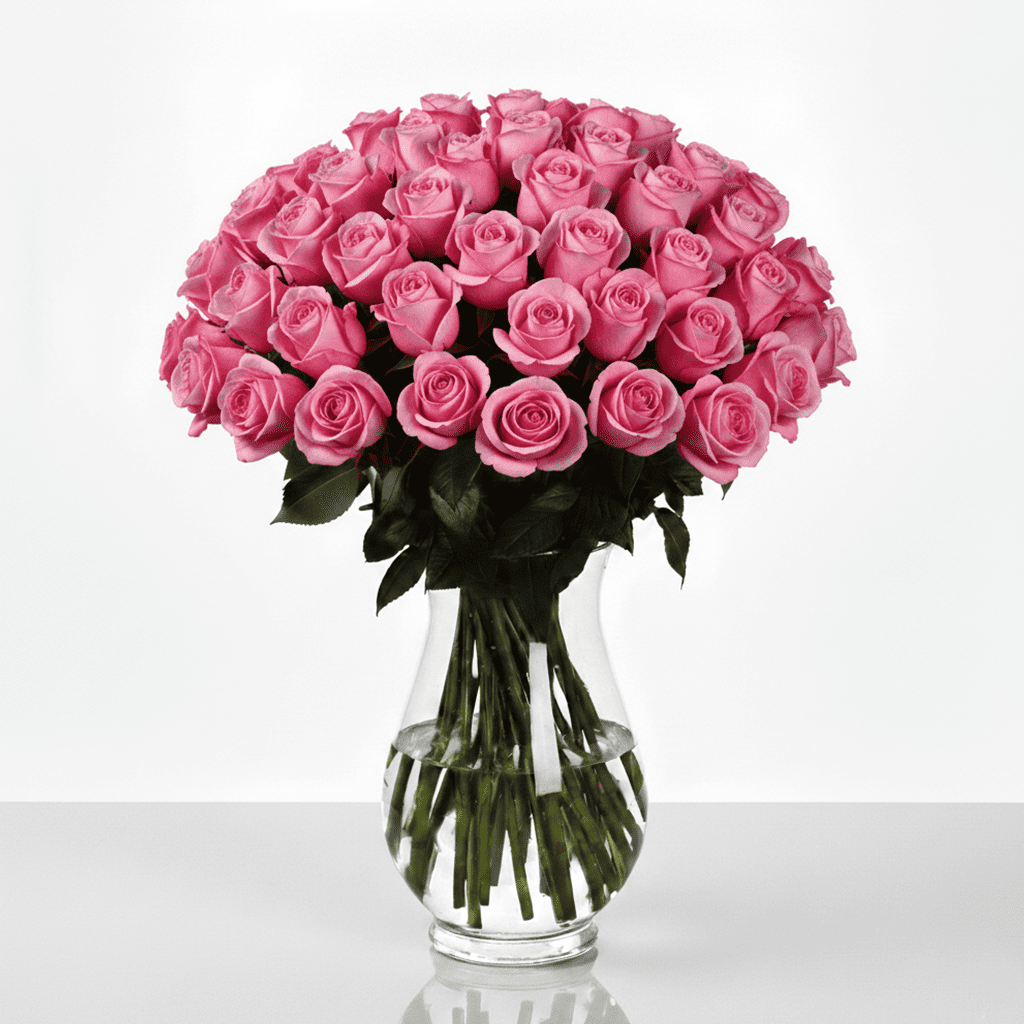 Ramo de Rosas Rosas premium 101 tallo